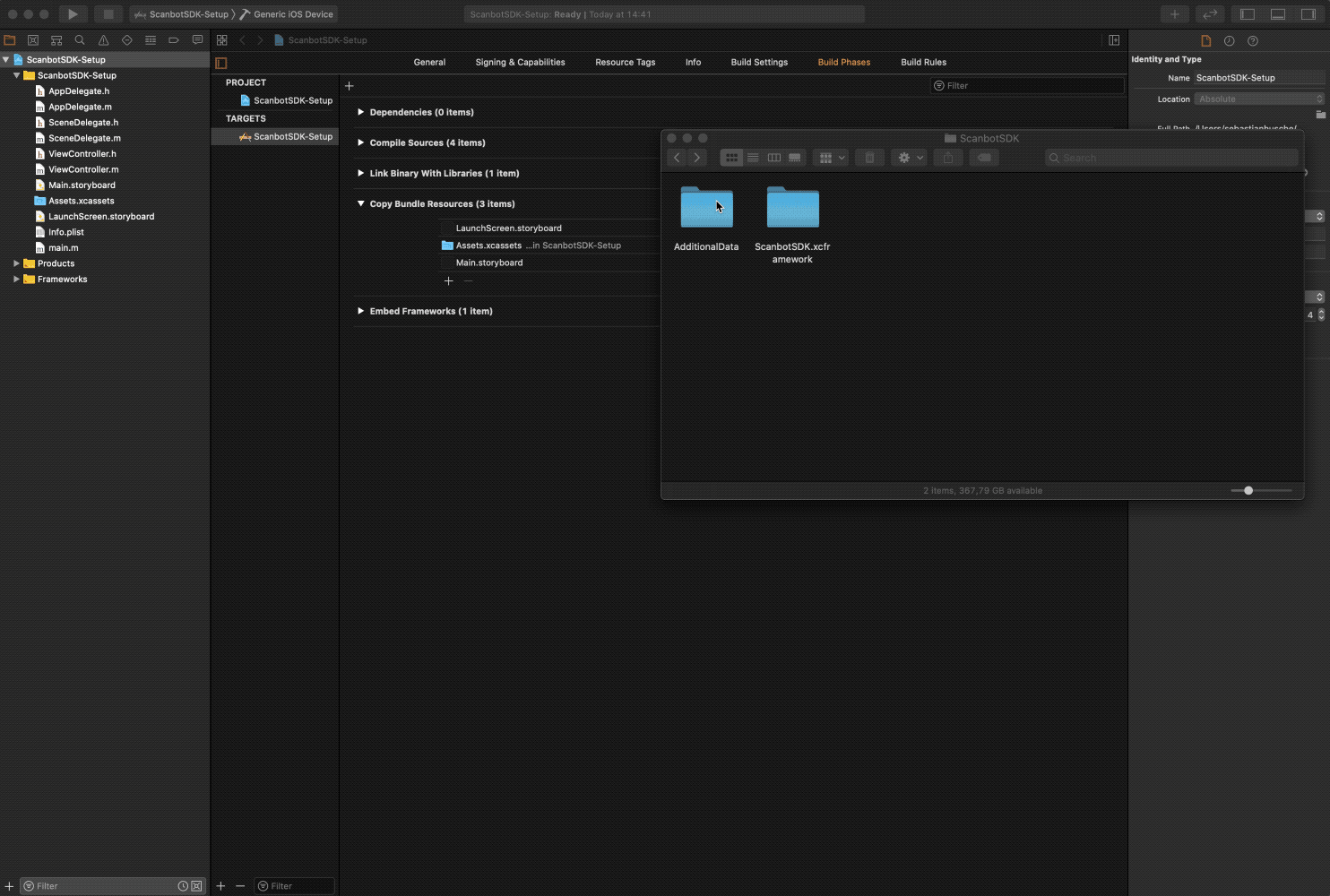 Navigate to AdditionalData folder